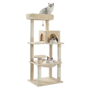 Arbre à Chat 3-en-1 : Grimper, Griffer et se Reposer